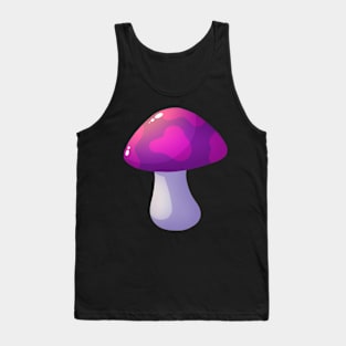 Purple Mushroom Tank Top